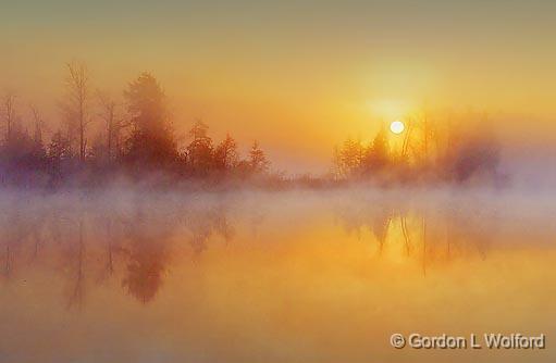 Foggy Sunrise_09298.jpg - Photographed along the Rideau Canal Waterway at Smiths Falls, Ontario, Canada.